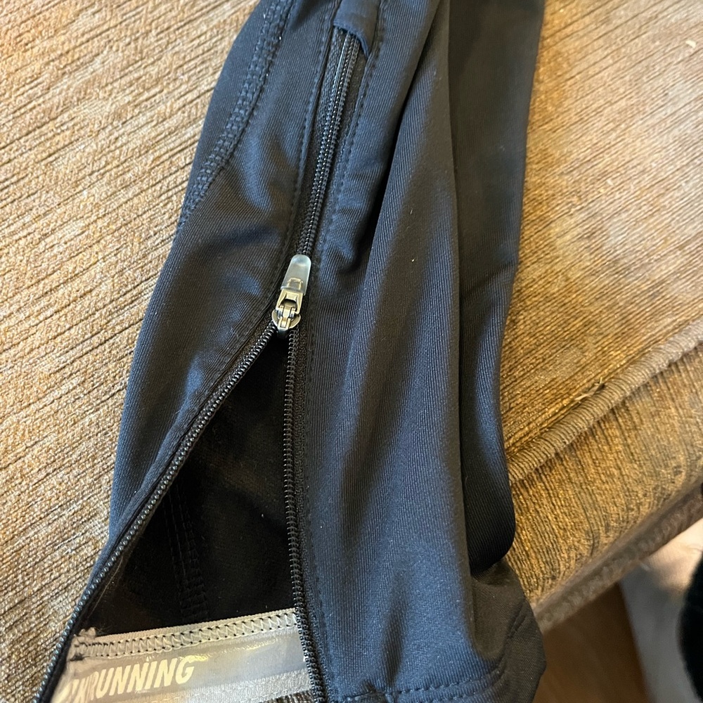 Nike Black Dri- fit Tech Running Pants with Zipper Ankles‎ Size S - Picture 5 of 5